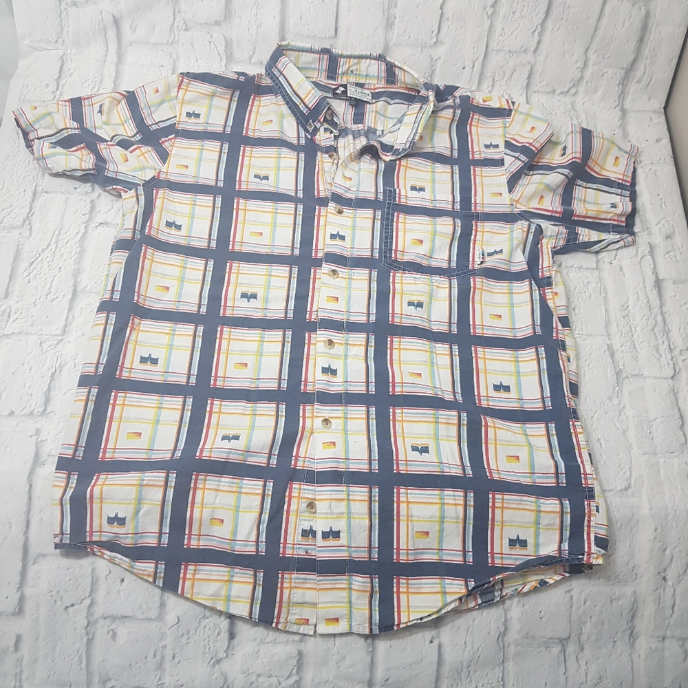 Lifted Research Group Brushless Casual Button Down Shirt